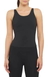 Spanx ® Power Boost Shelf Bra Tank In Very Black