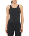 Spanx Power Boost Shelf Bra Tank In Very Black