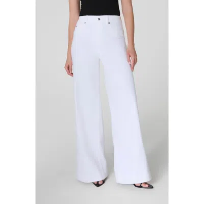 Spanx ® Pull-on High Waist Wide Leg Jeans In White