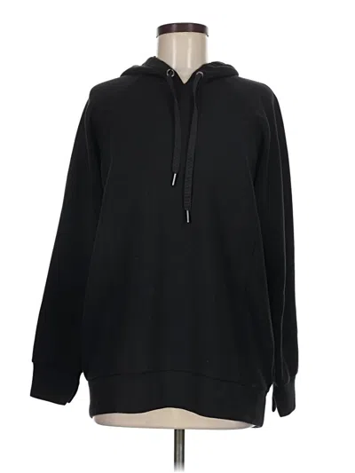 Pre-owned Spanx Pullover Hoodie In Black