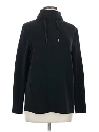Pre-owned Spanx Pullover Hoodie In Black