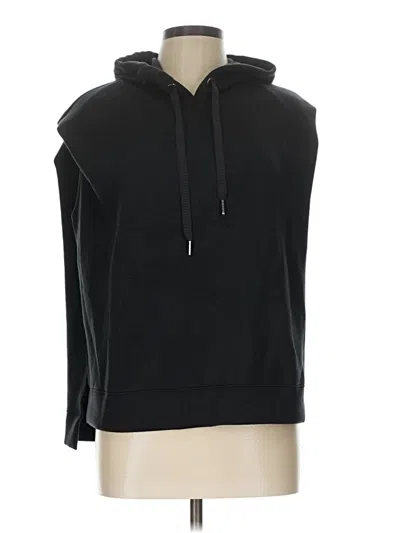 Pre-owned Spanx Pullover Hoodie In Black