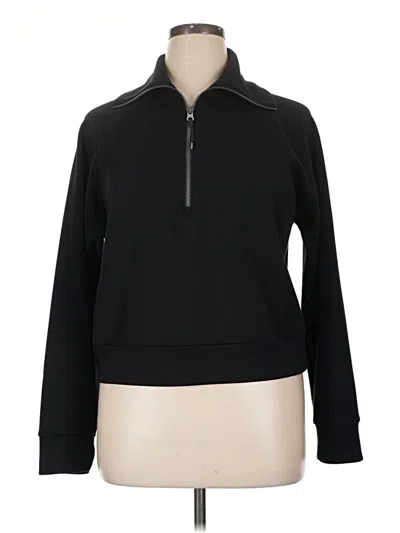 Pre-owned Spanx Pullover Sweater In Black