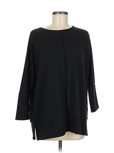 Pre-owned Spanx Pullover Sweater In Black