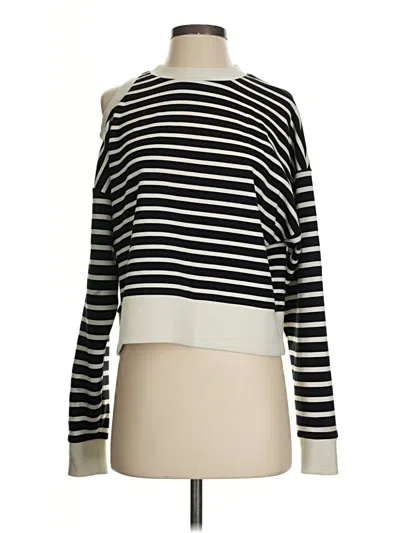 Pre-owned Spanx Pullover Sweater In Black