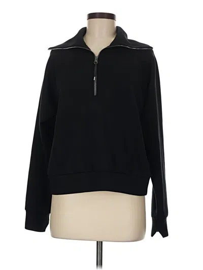 Pre-owned Spanx Pullover Sweater In Black