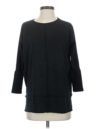 Pre-owned Spanx Pullover Sweater In Black