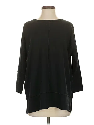 Pre-owned Spanx Pullover Sweater In Black