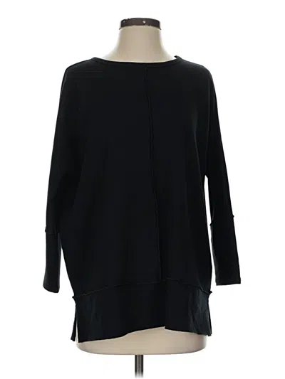 Pre-owned Spanx Pullover Sweater In Black