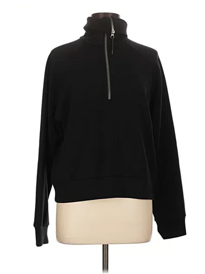 Pre-owned Spanx Pullover Sweater In Black