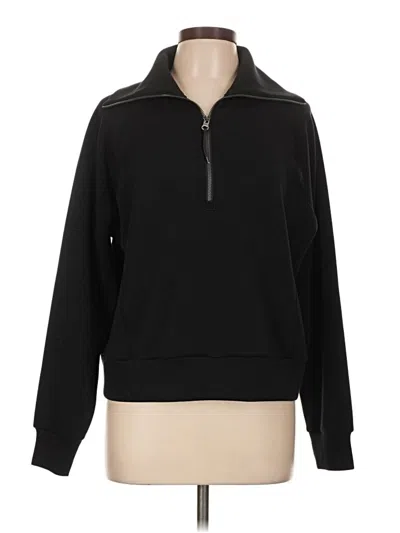 Pre-owned Spanx Pullover Sweater In Black
