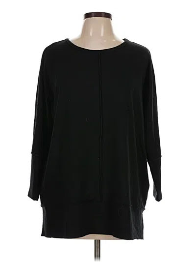 Pre-owned Spanx Pullover Sweater In Black