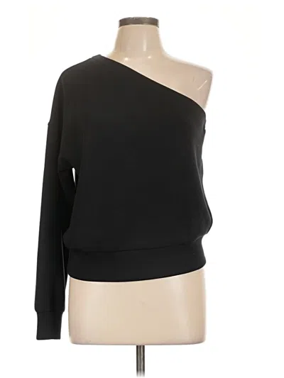 Pre-owned Spanx Pullover Sweater In Black