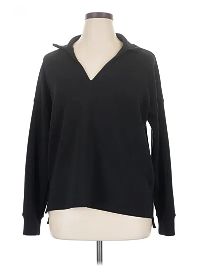 Pre-owned Spanx Pullover Sweater In Black
