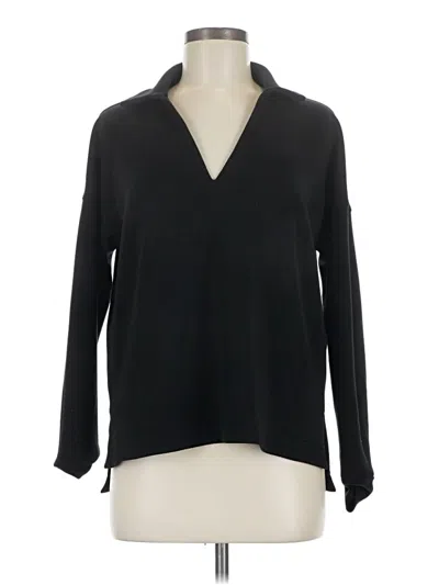 Pre-owned Spanx Pullover Sweater In Black