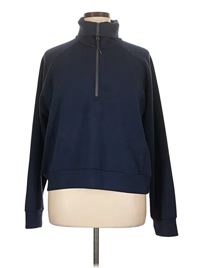 Pre-owned Spanx Pullover Sweater In Blue