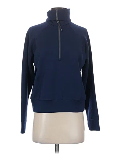 Pre-owned Spanx Pullover Sweater In Blue