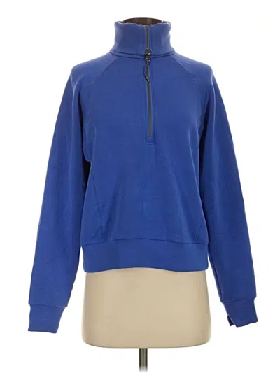 Pre-owned Spanx Pullover Sweater In Blue