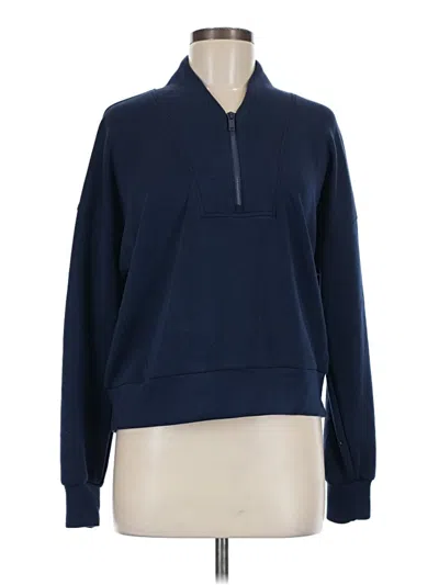 Pre-owned Spanx Pullover Sweater In Blue