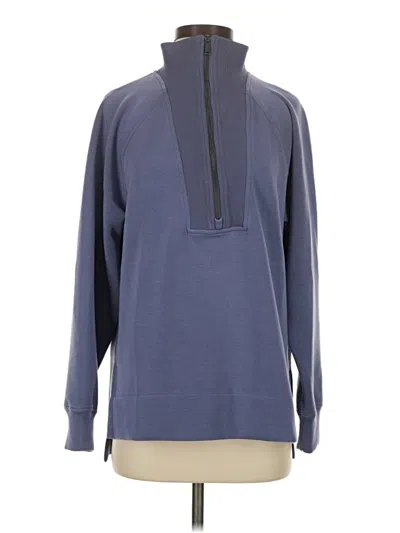 Pre-owned Spanx Pullover Sweater In Blue