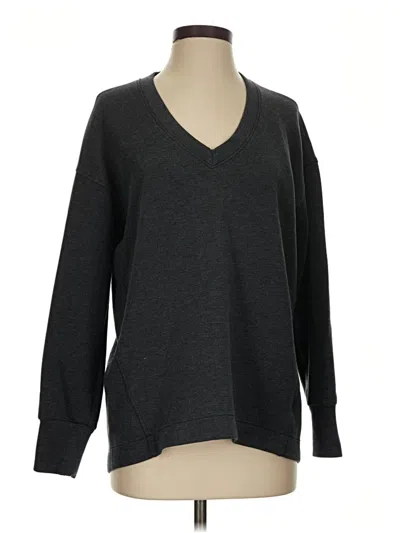 Pre-owned Spanx Pullover Sweater In Gray
