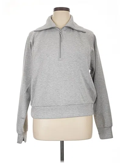 Pre-owned Spanx Pullover Sweater In Gray