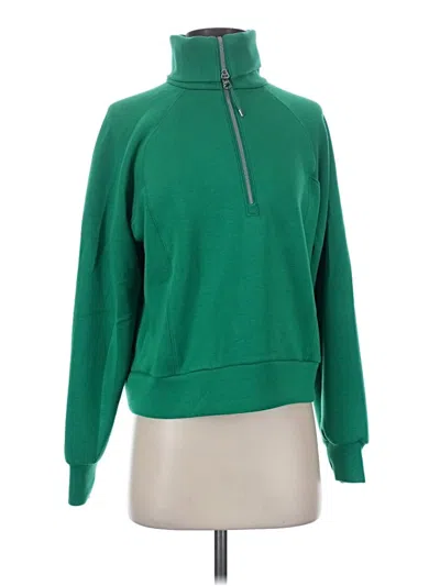 Pre-owned Spanx Pullover Sweater In Green
