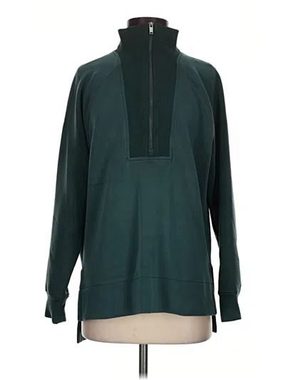 Pre-owned Spanx Pullover Sweater In Green