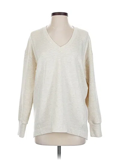 Pre-owned Spanx Pullover Sweater In Ivory
