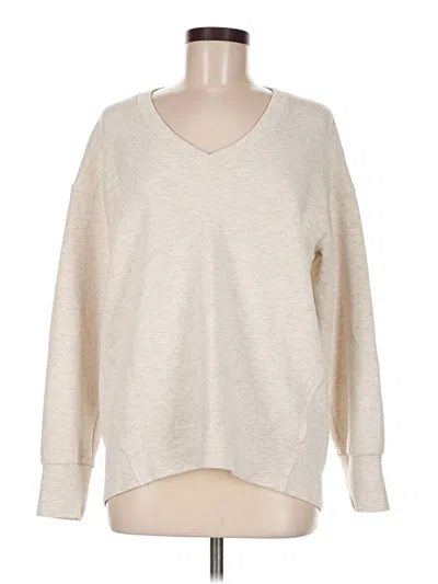 Pre-owned Spanx Pullover Sweater In Ivory