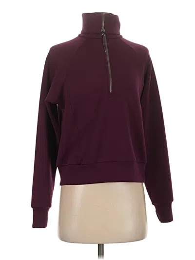 Pre-owned Spanx Pullover Sweater In Purple