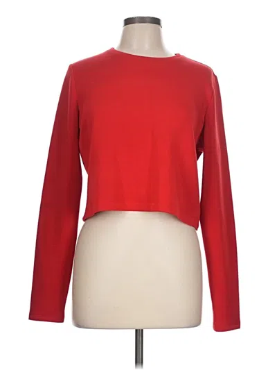Pre-owned Spanx Pullover Sweater In Red