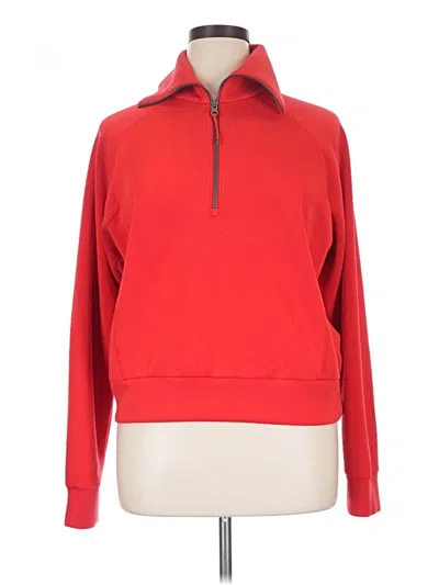 Pre-owned Spanx Pullover Sweater In Red