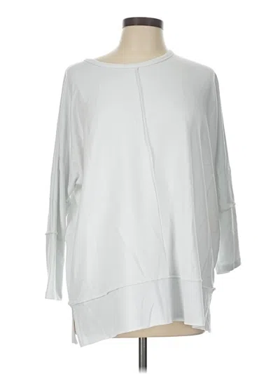 Pre-owned Spanx Pullover Sweater In Silver