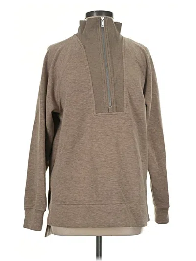Pre-owned Spanx Pullover Sweater In Tan