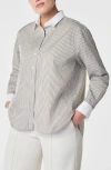 Spanx ® Relaxed Fit Poplin Button Front Shirt