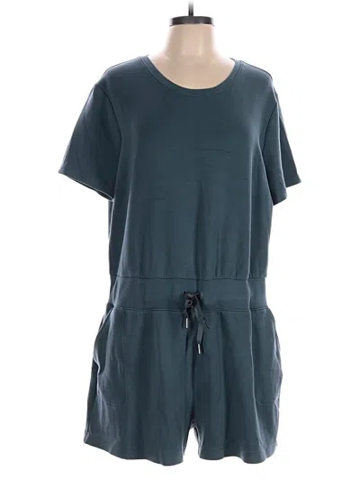 Pre-owned Spanx Romper In Teal