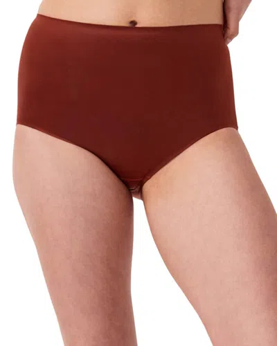 Spanx ® Satin Brief In Brown