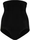 Spanx Oncore High-waisted Briefs In Black