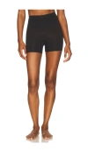Spanx Seamless Power Shorty In Black
