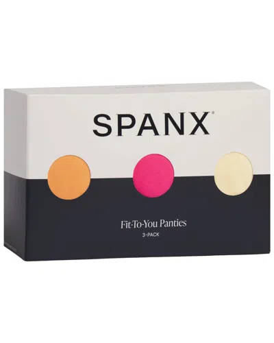 Spanx Set Of 3 Brief In White