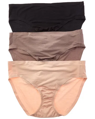 Spanx ® Set Of 3 Second Skin Bikini Brief In Modal Multi 3 Pk
