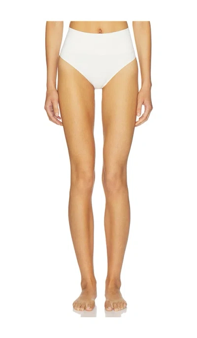 Spanx Shape Extraordinary Thong In White