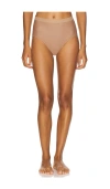 Spanx Shape Invisible Supima Cotton Brief In Brown