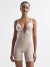 Spanx Shapewear Firming Plunge Low-back Mid-thigh Bodysuit
