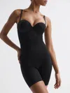 Spanx Suit Your Fancy Strapless Convertible Underwire Mid-thigh Bodysuit