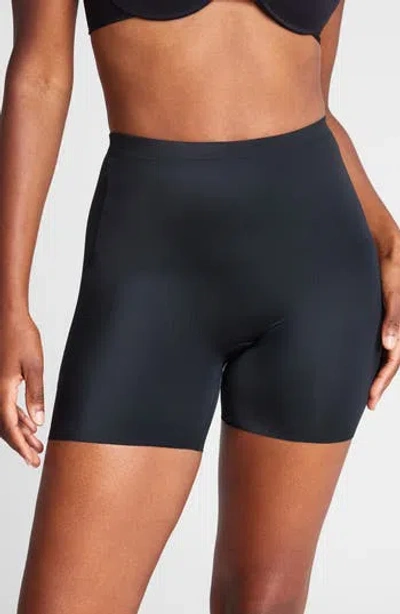 Spanx ® Shaping Mid Thigh Shorts In Black