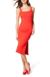 Spanx ® Shape™ Ponte Midi Tank Dress In Poppy