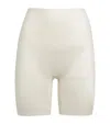 Spanx Shaping Satin Shorts - Light Control In White