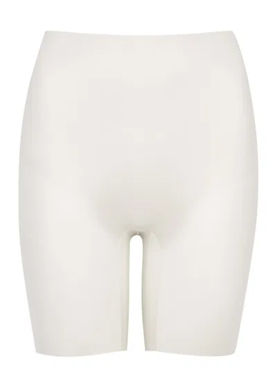 Spanx Shaping Satin Shorts In Ivory